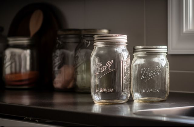 mason jar for storing weed