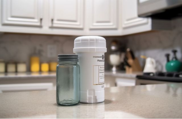 storing weed in a pill bottle