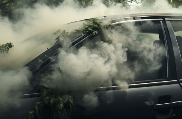how to get rid of weed smell in car